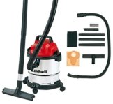 Einhell Nass-Trockensauger TC-VC 1812 S (1250 W, 180 mbar, 12 l, Edelstahlbehälter, umfangreiches Zubehör) -